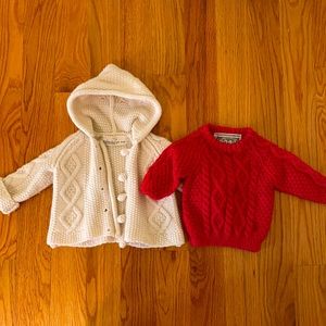 Authentic Irish sweaters for baby